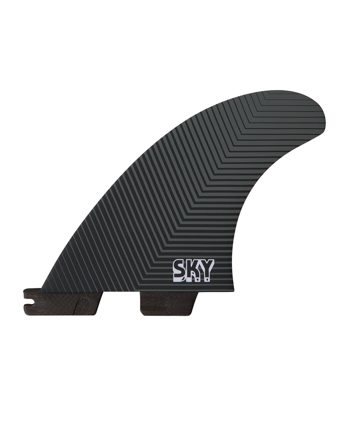 FCS II Sky Brown Tri Fin Set