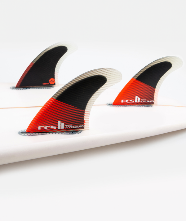 FCS II Accelerator PC Tri Fin Set